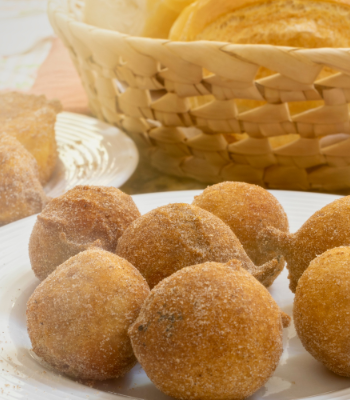 como fazer bolinho de chuva