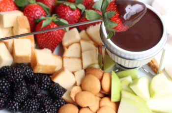 easy chocolate fondue recipe