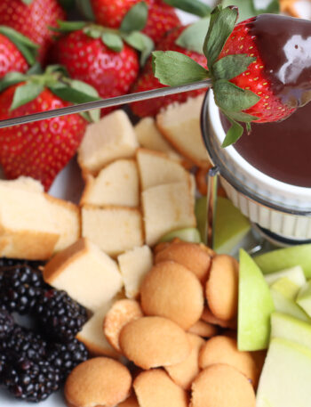 easy chocolate fondue recipe