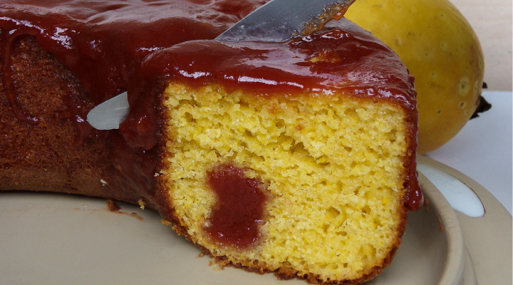 Bolo de Fuba Cremoso de Liquidificador