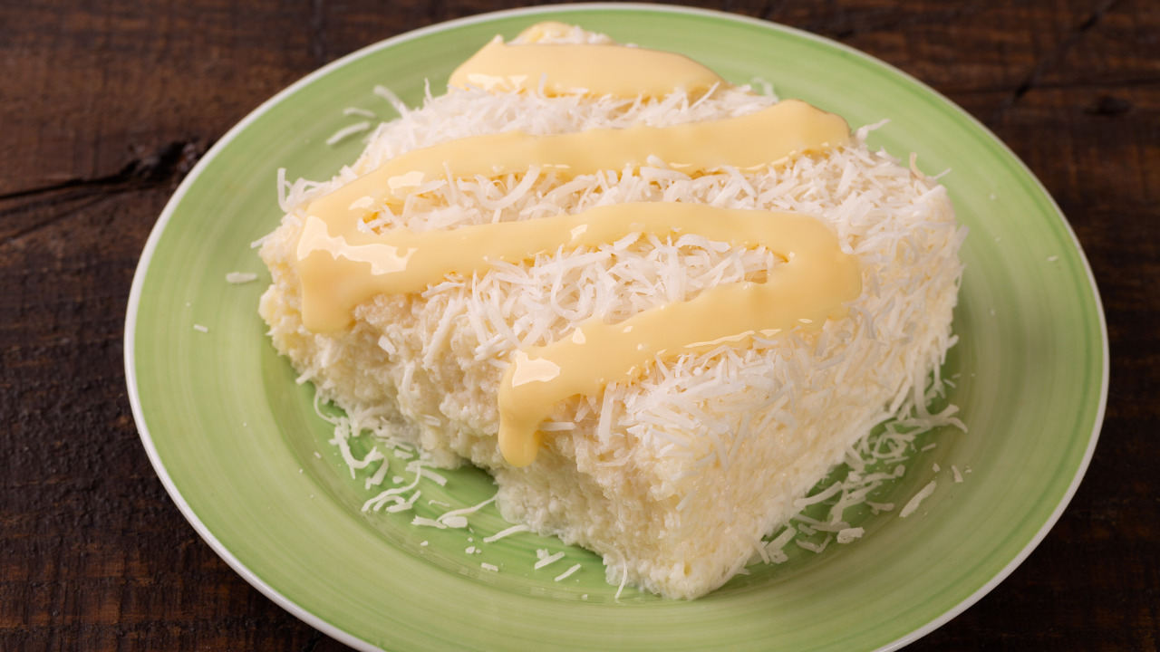 Bolo de Coco-Melhor Receita de 2023