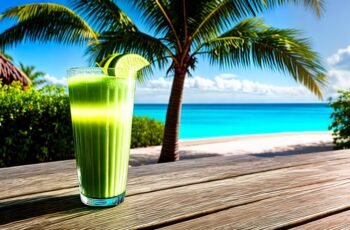 Suco de Pepino com Limão