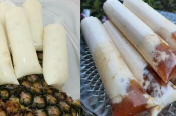 Como Fazer Geladinho de Abacaxi