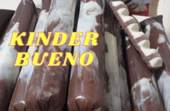 Geladinho Gourmet de Kinder Bueno