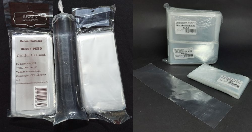 Saquinho para Geladinho Gourmet 5x24