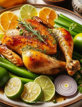 Frango ao Alho e Limao