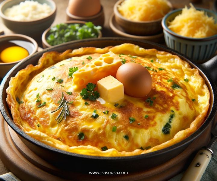 Omelete de Queijo
