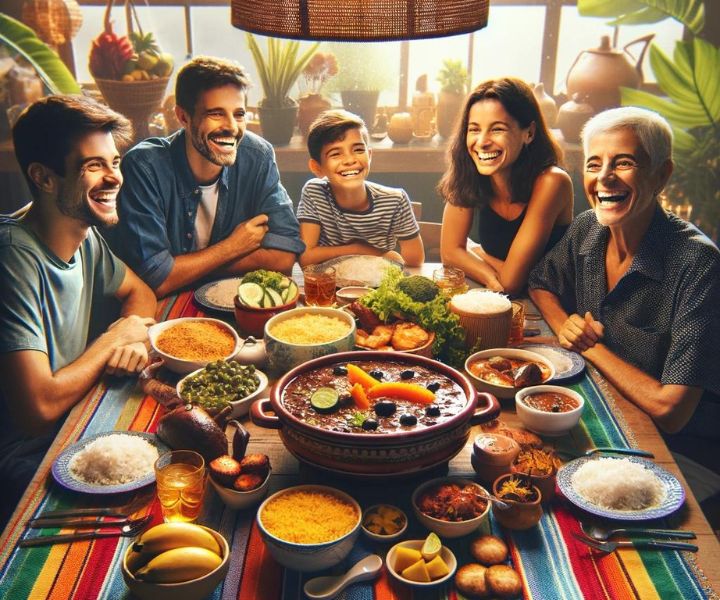 Feijoada de Domingo: Alegria em Família - Aprenda a Preparar a Receita Tradicional da Culinária Brasileira 3 Feijoada de Domingo