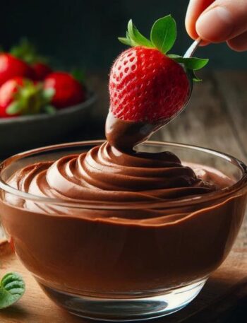 Mousse de Chocolate Vegano com Aquafaba Delicioso