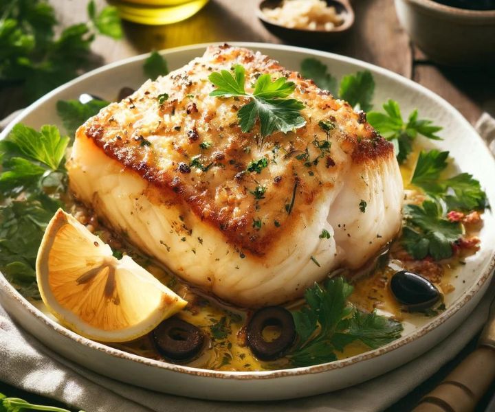 Receita Facil de Bacalhau no Forno