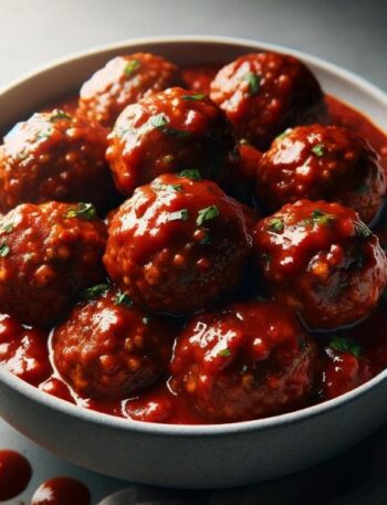 Receita de Almondegas Veganas de Lentilha com Marinara