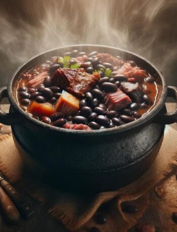 Feijoada Aproveitando Sobras com Criatividade