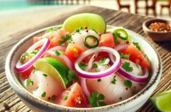 Ceviche Uma Explosão de Frescor Cítrico para os Amantes de Peixe