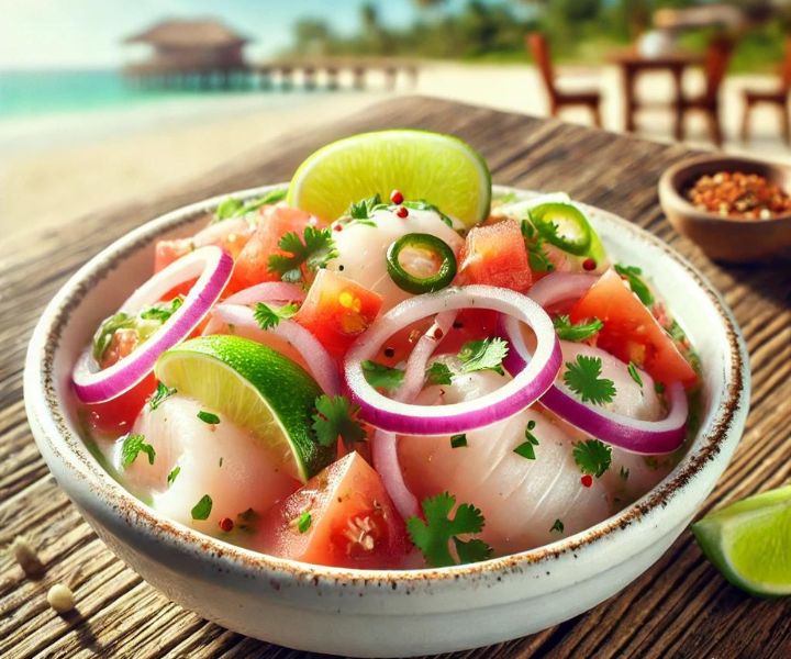 Ceviche Uma Explosão de Frescor Cítrico para os Amantes de Peixe