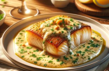 Filé de Peixe ao Molho de Alho