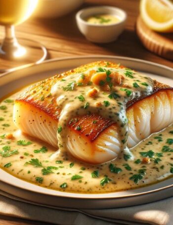 Filé de Peixe ao Molho de Alho