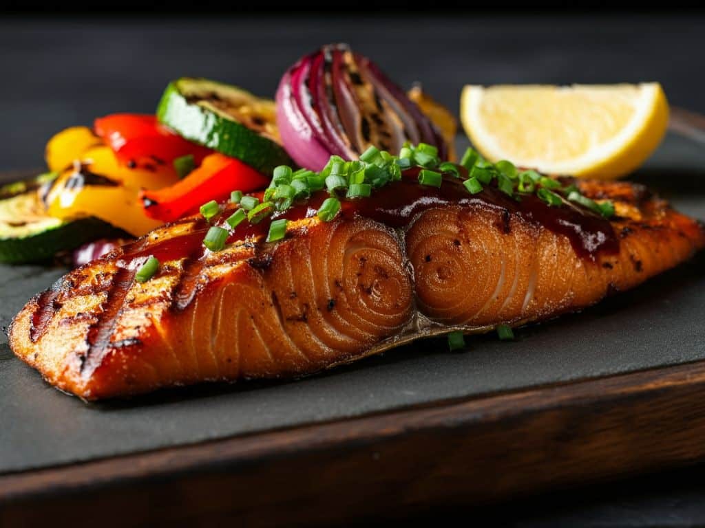 Peixe Grelhado com Molho de Churrasco Uma Mistura Inusitada e Deliciosa