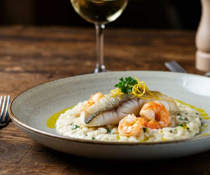Risoto de Peixe Cremosidade e Sabor se Unem em um Prato Inesquecível