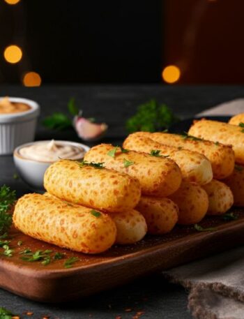 Tequeños Recheados com Queijo