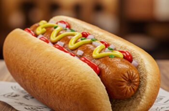 Hot Dog Vegano com Salsicha de Grão de Bico Uma Delícia Saudável