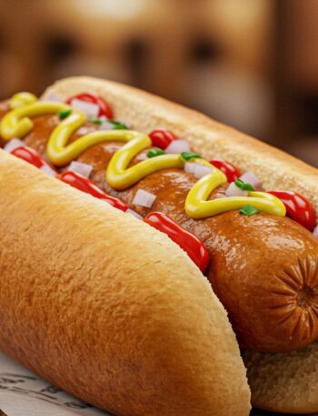 Hot Dog Vegano com Salsicha de Grão de Bico Uma Delícia Saudável