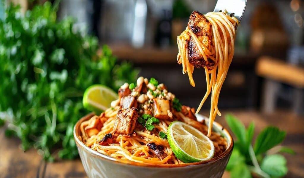 Pad Thai Vegano: Explosão de Sabores Asiáticos