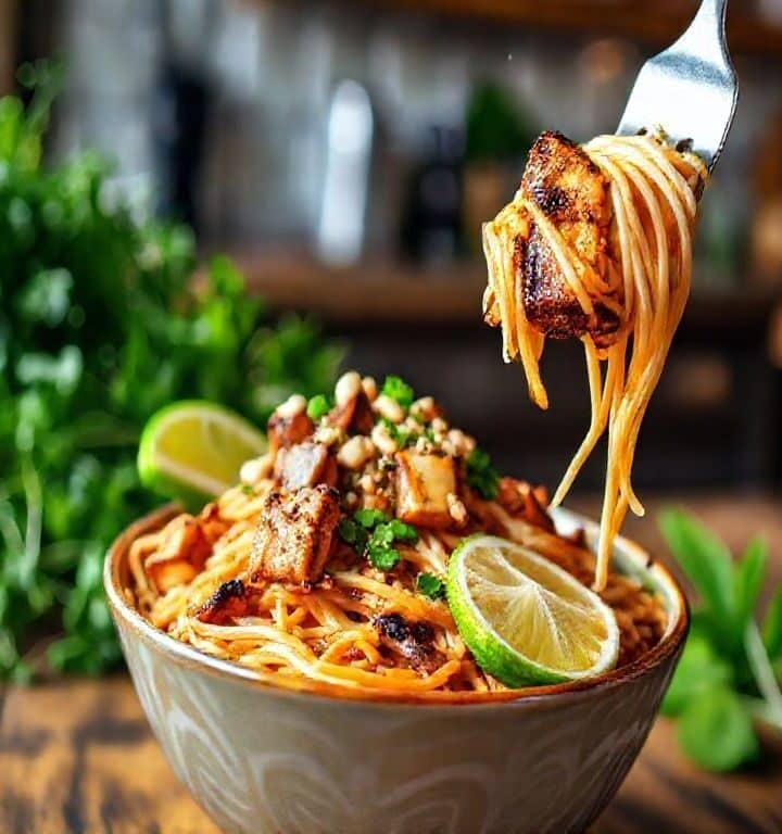 Pad Thai Vegano: Explosão de Sabores Asiáticos