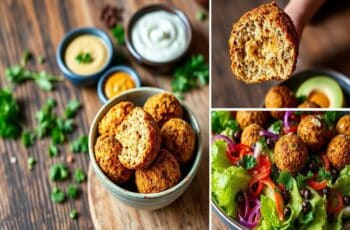 Falafel Vegano: Crocante por Fora, Macio por Dentro