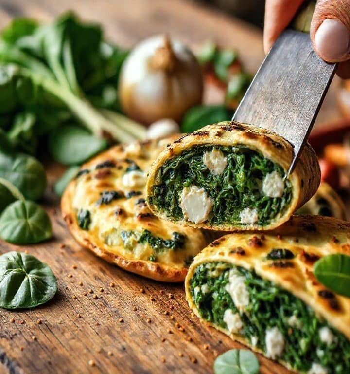 Esfiha Vegana de Espinafre com “Queijo” de Tofu: Uma Delícia Saudável