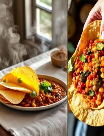 Tortillas Veganas de Milho com Chili de Legumes: Uma Delícia Saudável e Sustentável