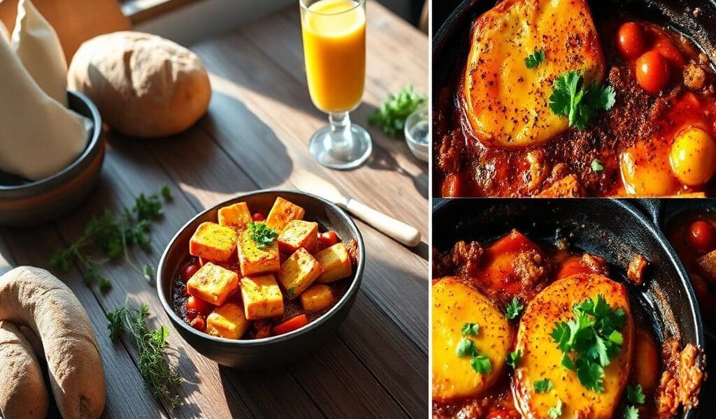 Shakshuka Vegana com Tofu: Uma Delícia Saudável e Sustentável