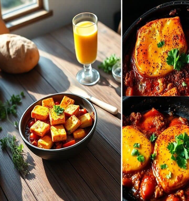 Shakshuka Vegana com Tofu: Uma Delícia Saudável e Sustentável