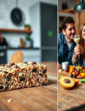 Barra de Cereal Vegana: Energia Natural