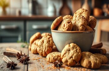 Biscoitos Veganos de Gengibre: Doce Picância