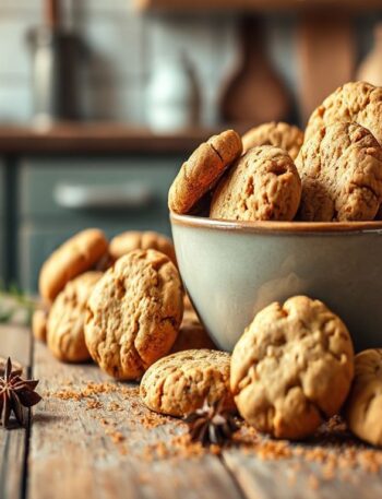 Biscoitos Veganos de Gengibre: Doce Picância