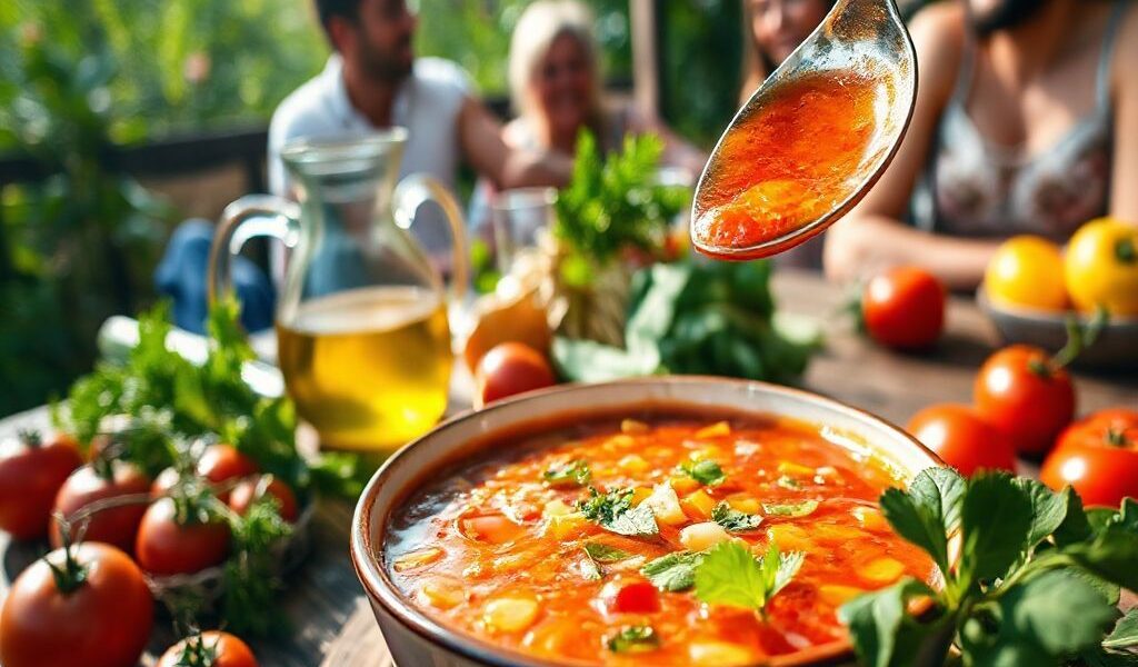 Gazpacho Vegano: Sopa Fria para Dias Quentes