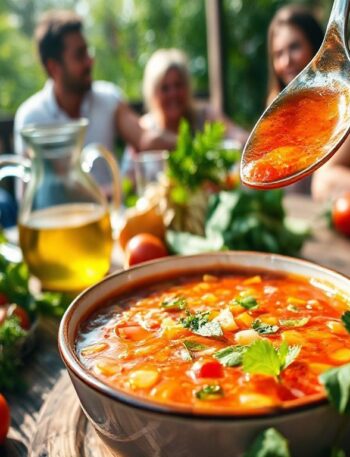 Gazpacho Vegano: Sopa Fria para Dias Quentes
