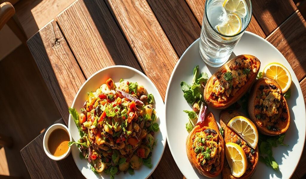 Batata Doce Recheada Vegana: Sabor e Saúde