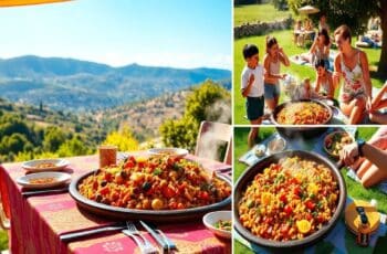 Paella Vegana: A Espanha no Seu Prato