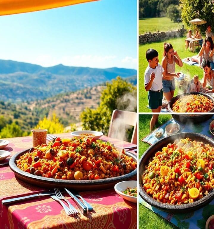 Paella Vegana: A Espanha no Seu Prato