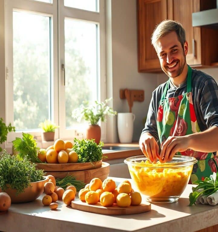 Croquetes Veganos de Batata e Ervas: Uma Delícia Saudável e Saborosa