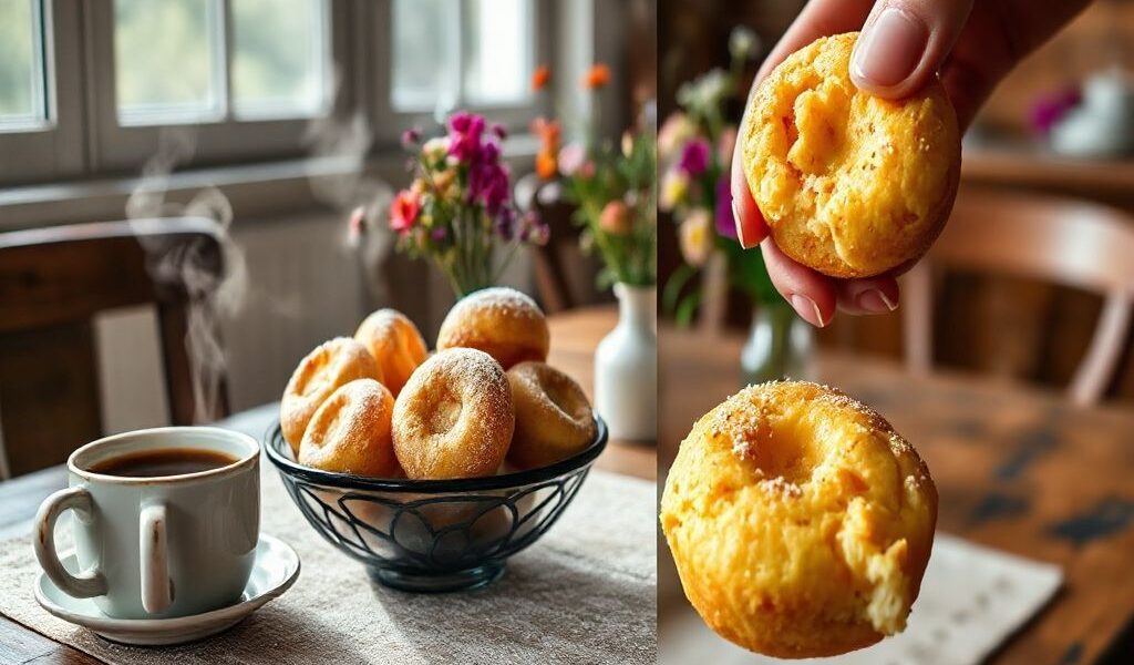 Bolinho de Chuva Vegano: Nostalgia sem Crueldade