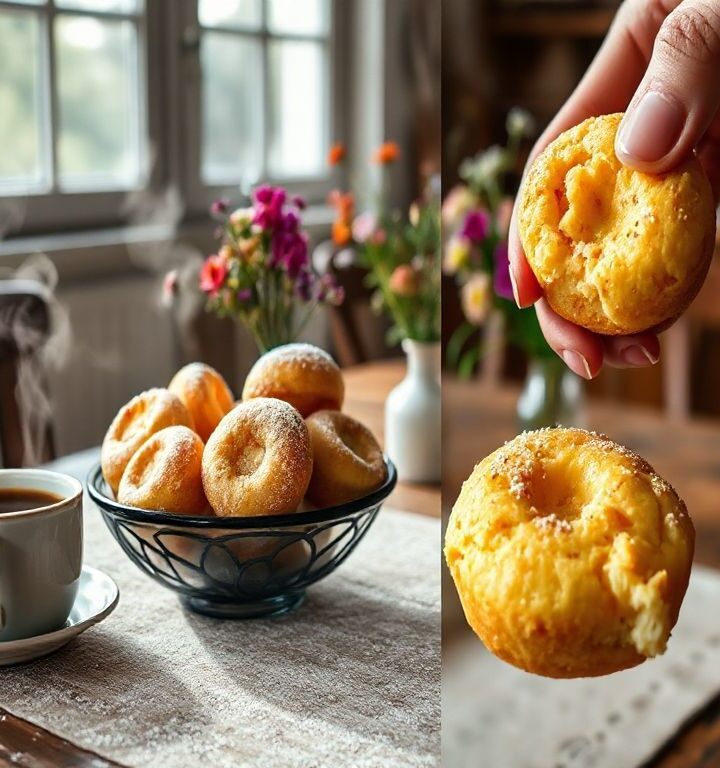 Bolinho de Chuva Vegano: Nostalgia sem Crueldade