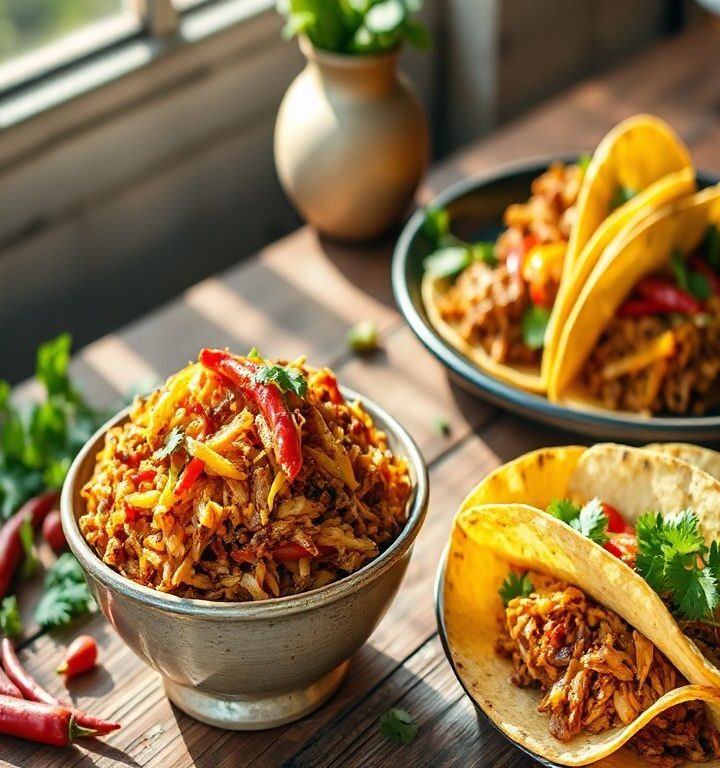 “Carne” de Jaca Desfiada: O Pulled Pork Vegano