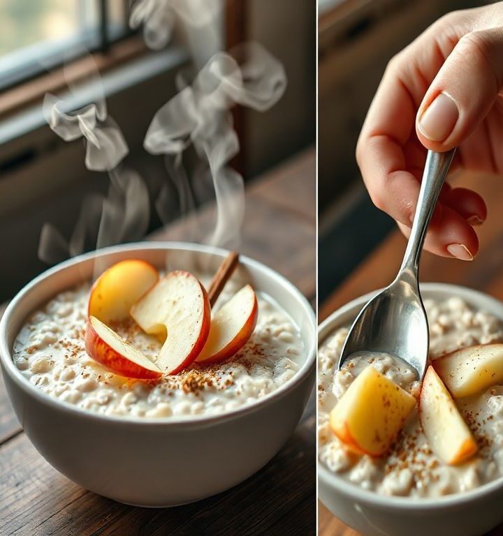 Mingau de Aveia Vegano com Maçã e Canela: Uma Delícia Saudável 1 Mingau de Aveia Vegano com Maçã e Canela: Uma Delícia Saudável