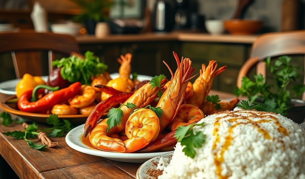 Camarão Vegano à Baiana com Dendê: Uma Delícia Sustentável
