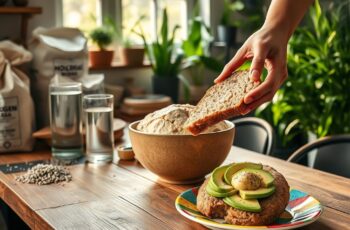 Pão Integral Vegano: Simples e Saudável