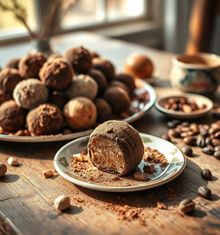 Deliciosas Trufas Veganas de Cacau e Avelã: A Sobremesa Perfeita