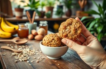Biscoitos Veganos de Aveia e Banana: Uma Delícia Saudável e Prática