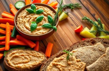 Patê Vegano de Grão de Bico com Ervas: Uma Delícia Saudável e Prática